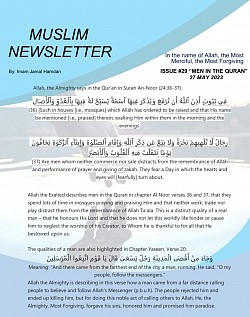 Newsletter May 27